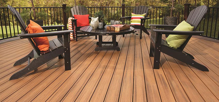 Black TREX Decking in Torrance, CA