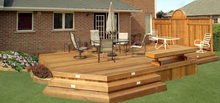 Cedar Composite Decking in Torrance, CA