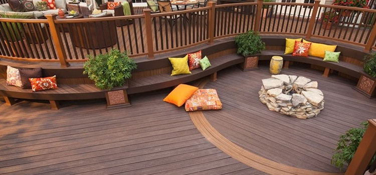 Gray TREX Decking in Torrance, CA