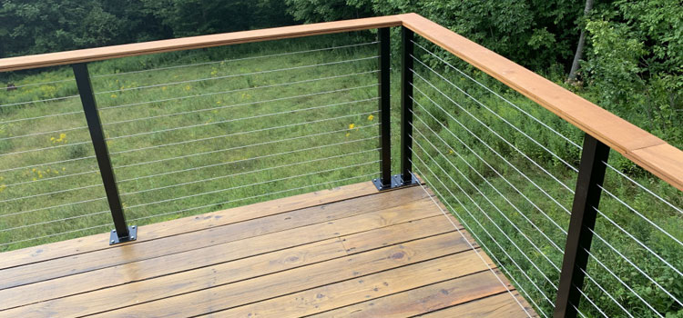 Installing Deck Cable Railing in Torrance, CA