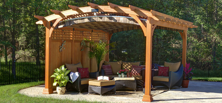 Modern Wood Pergola Installation in Torrance, CA